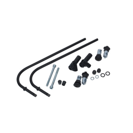windshield Regia fixation kit (made in EU) (for 41584+42123) black piaggio, zip2000