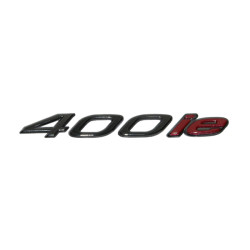 embleem Piaggio origineel woord [400ie] chroom mp3-400cc 672215