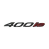 embleem Piaggio origineel woord [400ie] chroom mp3-400cc 672215