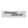 emblem Piaggio original word (super sport) gts super 300cc 672062