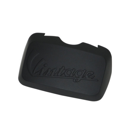 cover cap rear carrier pick up grip black matt lxv, vespa lx, vespa S