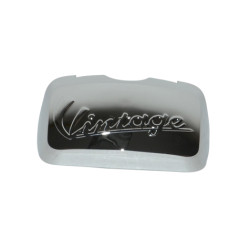 cover cap rear carrier pick up grip chrome lxv, vespa lx, vespa S