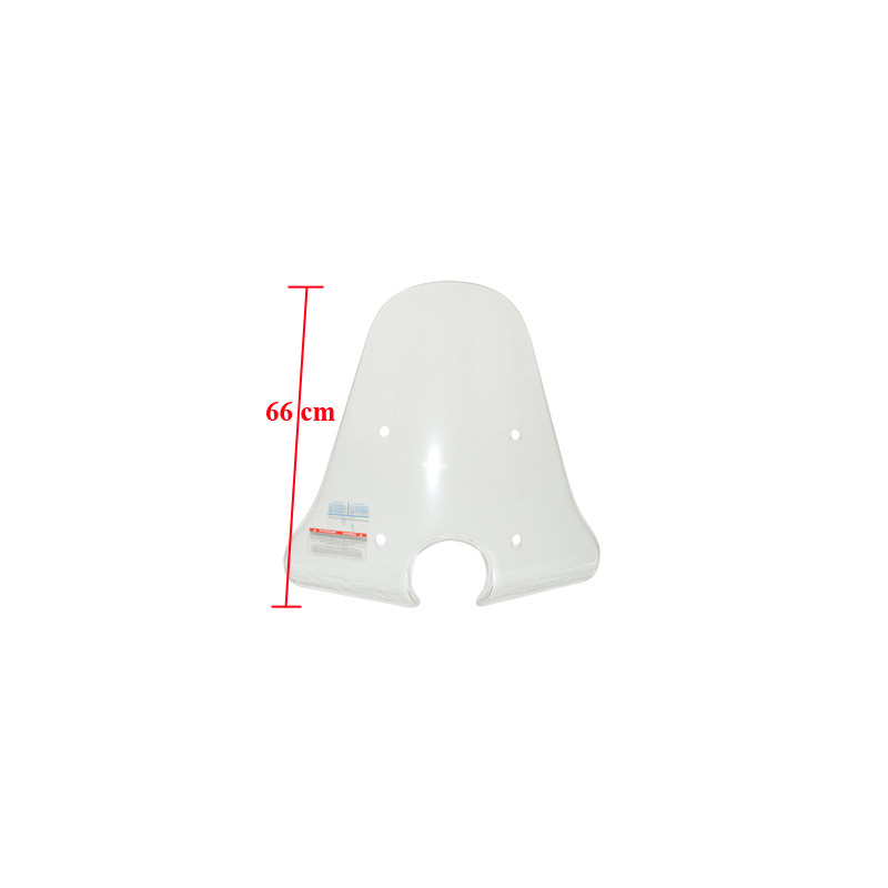 windshield Piaggio original without fixation kit 66cm lxv 624757