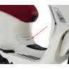 valve Piaggio original body cover white fusion 544 Primavera, sprint 67361900br