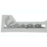 emblem Piaggio original word [vespa] side cover chrome elettrica, gts all models, Primavera, sprint 1b000944