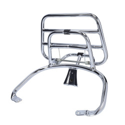 rear carrier Regia foldable original model (Made in EU) chrome vespa, Primavera, sprint