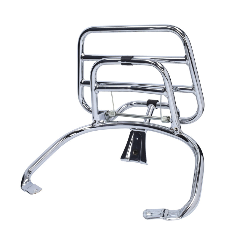 rear carrier Regia foldable original model (Made in EU) chrome vespa, Primavera, sprint