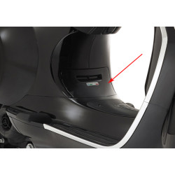 klep Piaggio origineel bodyscherm zwart lucido 94 sprint 6736190090