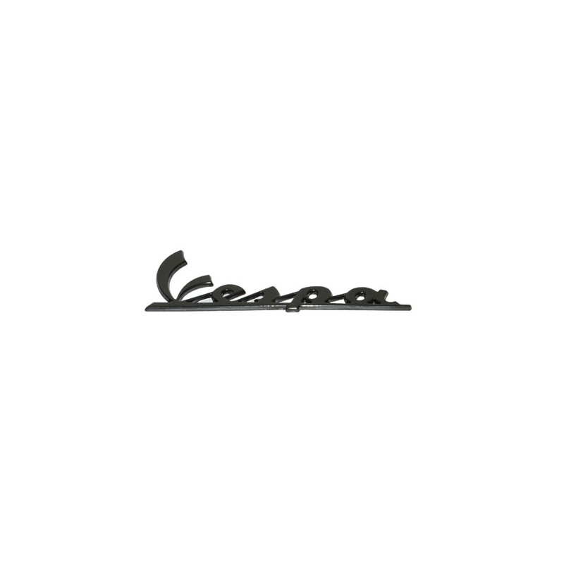 embleem woord [vespa] voorscherm klein 10cm smoke vespa S