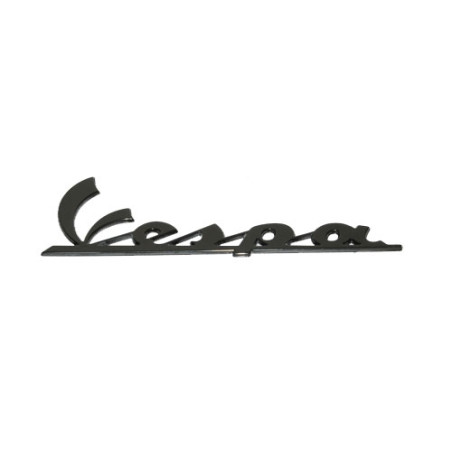 embleem woord [vespa] groot 14.5cm smoke primavera, sprint, vespa lx, vespa S