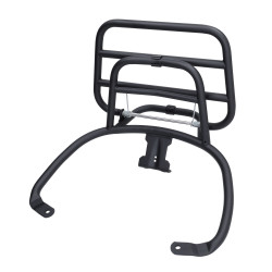 rear carrier foldable original quality matt black vespa, Primavera, sprint
