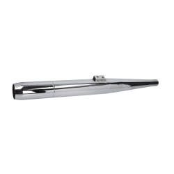 uitlaat jamarcol model los A-stuk (made in EU) 28mm chroom kreidler