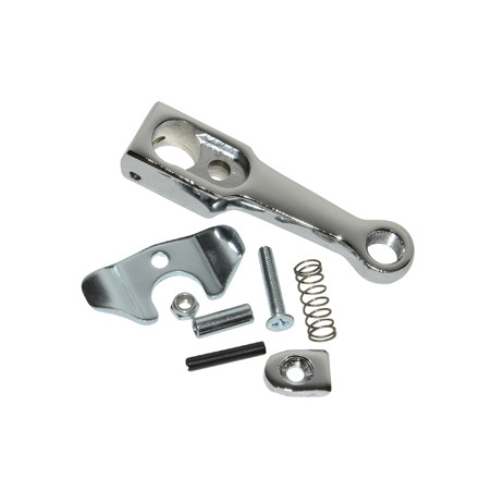 crank complete adjustable right chrome kreidler