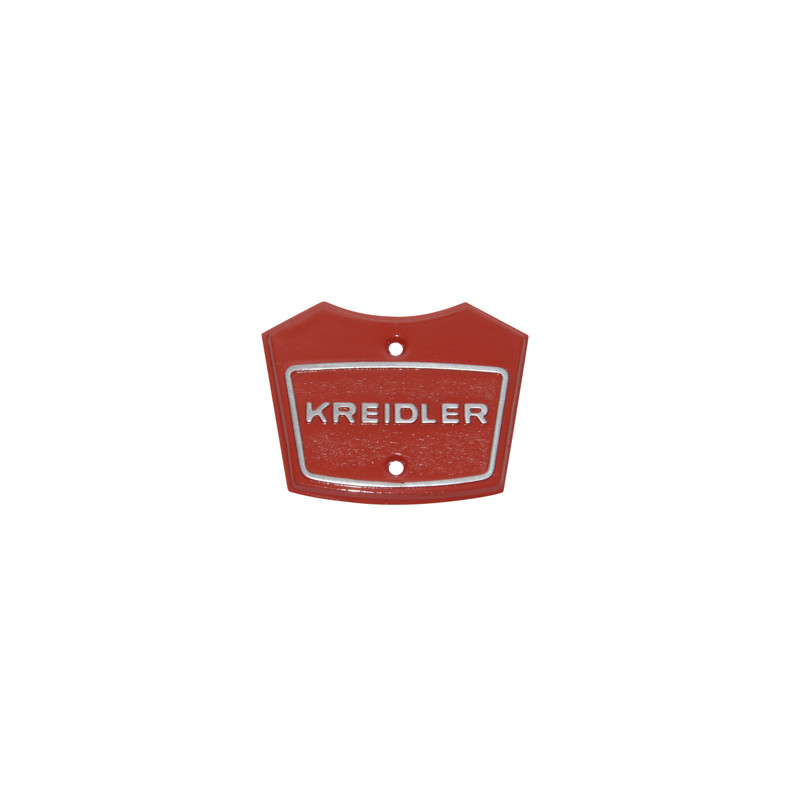 plaatje + logo koplamphuis boven rood kreidler