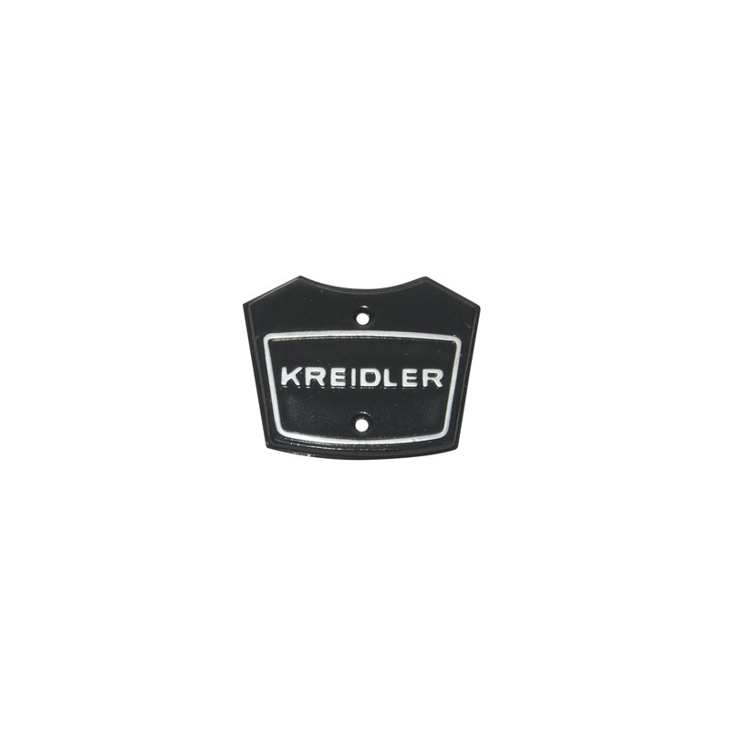 plaatje + logo koplamphuis boven antraciet kreidler