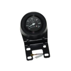 tellerhuis guia + montage-adapter (60mm zonder km teller) zwart kreidler, puch, sachs, zundapp