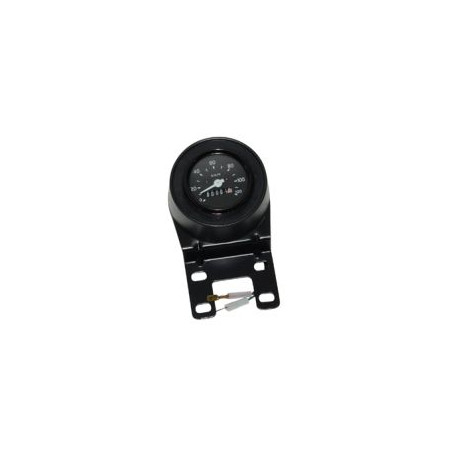 speedometer housing Guia + fixation adapter mod vdo 120km/h black kreidler, puch, sachs, zundapp