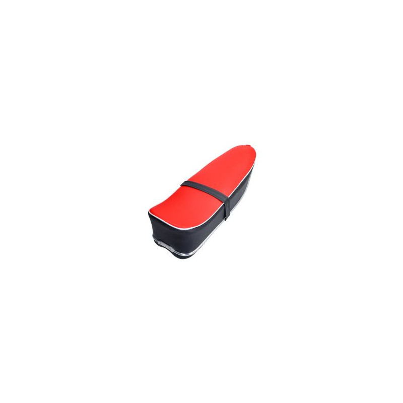 buddyseat (made in EU) dicht 1963+1966 3v rood/zwart kreidler