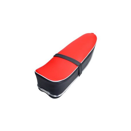 buddyseat (made in EU) dicht 1963+1966 3v rood/zwart kreidler