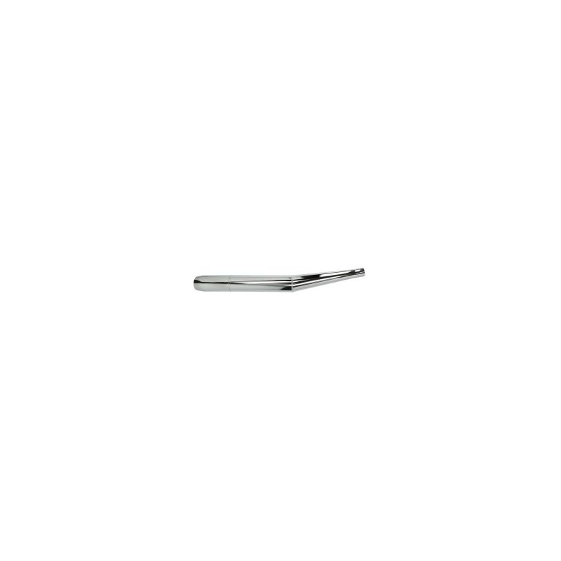 uitlaat jamarcol + knik (made in EU) 32mm chroom kreidler