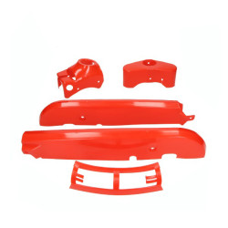 body panel set red 4-parts kreidler
