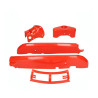 body panel set red 4-parts kreidler