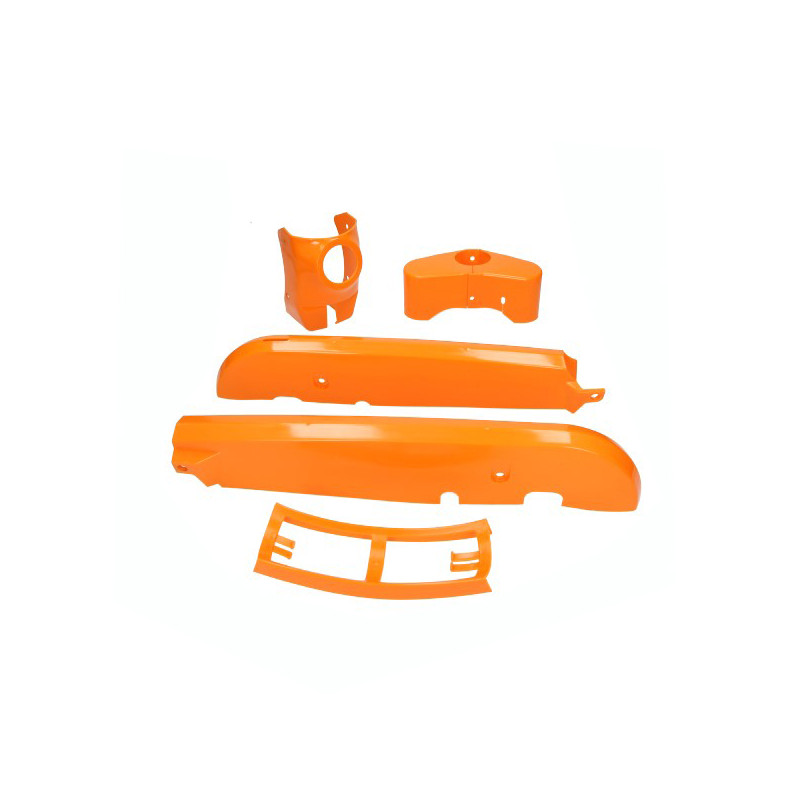 plaatwerkset oranje 4-delig kreidler