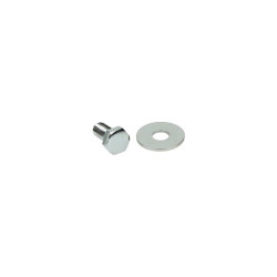 bolt + washer upper plate chrome kreidler
