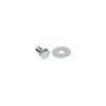 bolt + washer upper plate chrome kreidler