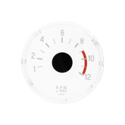 glass rpm meter vdo red stripe kreidler, zundapp