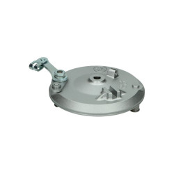 brake backing plate big hub front+rear kreidler