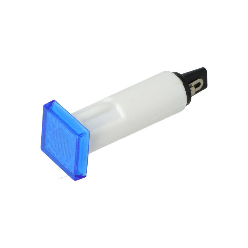 cockpitlampje vierkant blauw kreidler, zundapp