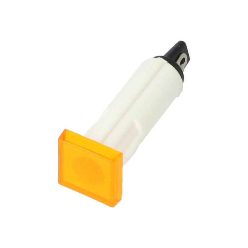 cockpitlampje vierkant oranje kreidler, zundapp