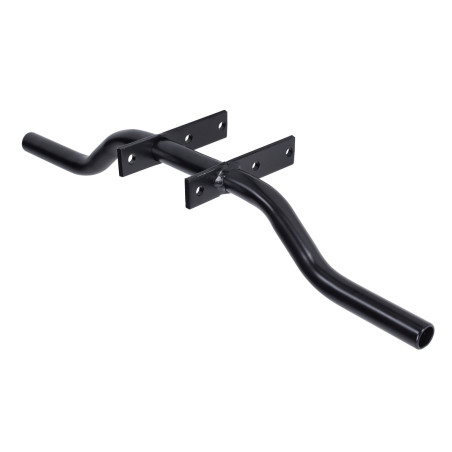 footpeg bracket (made in EU) black kreidler 3v