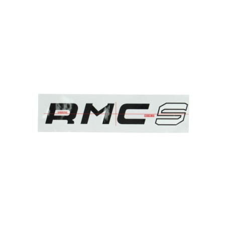 sticker RMC-S black/white kreidler