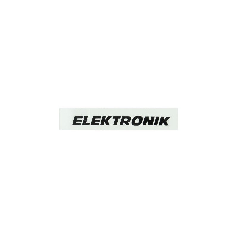 sticker Kreidler (elektronik) zwart/wit