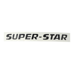 sticker (super-star) black/white