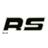 sticker kreidler black/white kreidler rs