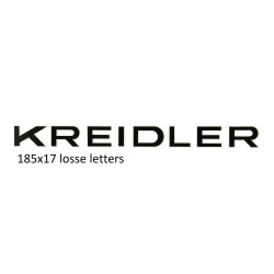 sticker word [kreidler] black/white