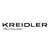 sticker word [kreidler] black/white