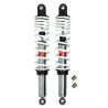 shock absorber set YSS 360mm chrome/white simson, kreidler rd220-360p-03-15p
