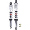 shock absorber set YSS 360mm chrome/white simson, kreidler rd220-360-03-12p