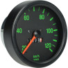 odometer 120km/h black/green kreidler