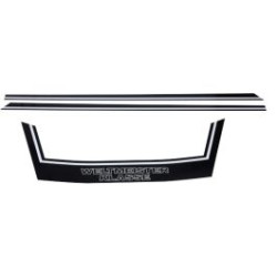 sticker set buddyseat Weltmeister Klasse black kreidler