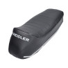 buddyseat Francorchamps dicht (made in EU) zwart kreidler