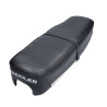 buddyseat model 1973 + woord open (made in EU) zwart kreidler 27.94.92
