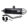 uitlaat Leovince x-fight black edition sherco SE-R, sherco SM-R 17010b