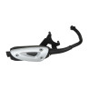 uitlaat tecno standaard model straight (made in EU) zwart sr piaggio blok