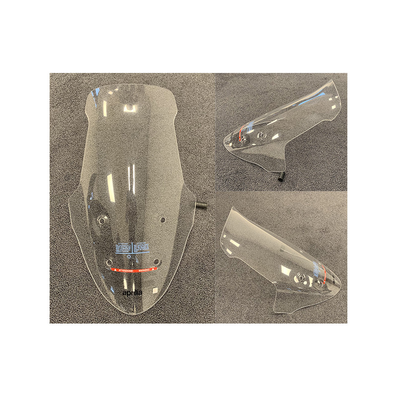 windscherm Piaggio origineel extra hoog aprilia helder sxr 50/160 1b009827