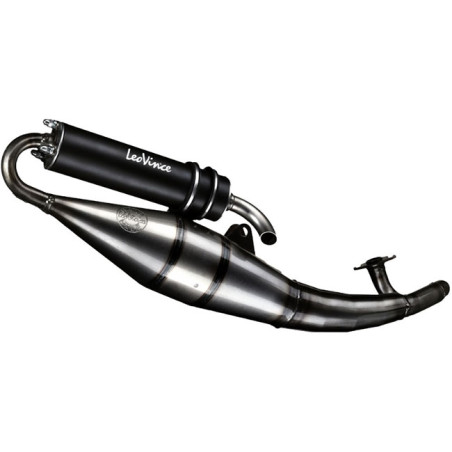 exhaust Leovince tt black edition black minarelli hor 4039b
